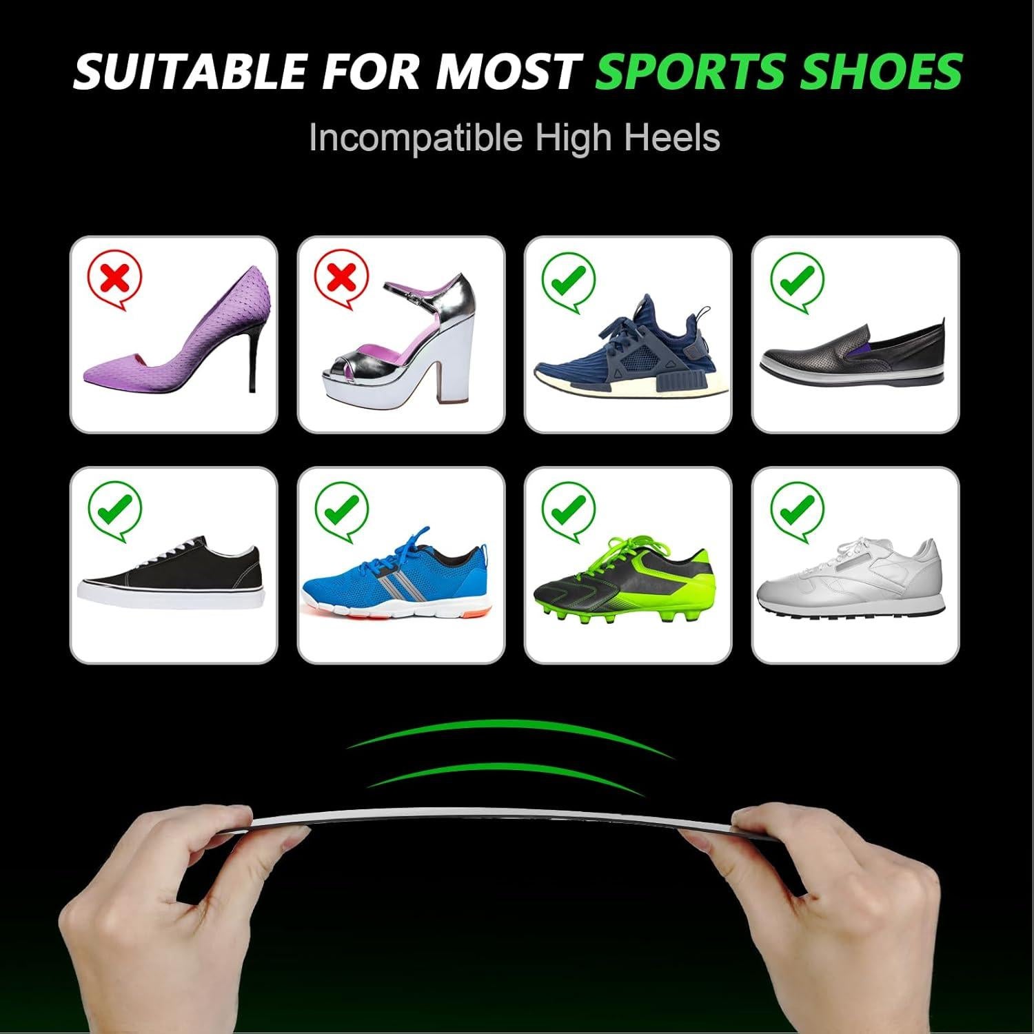 Plantilla de fibra de carbono Imonujo 235mm para dedo en garra