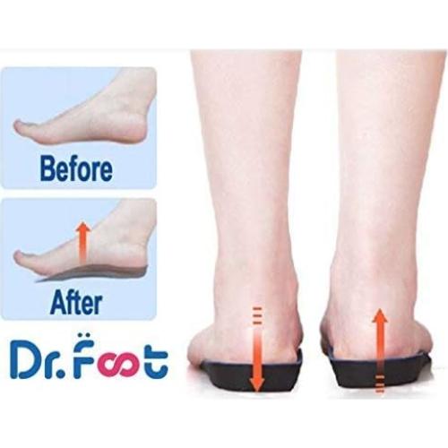 Plantillas ortopédicas Dr. Foot 3/4 para pies planos y dolor