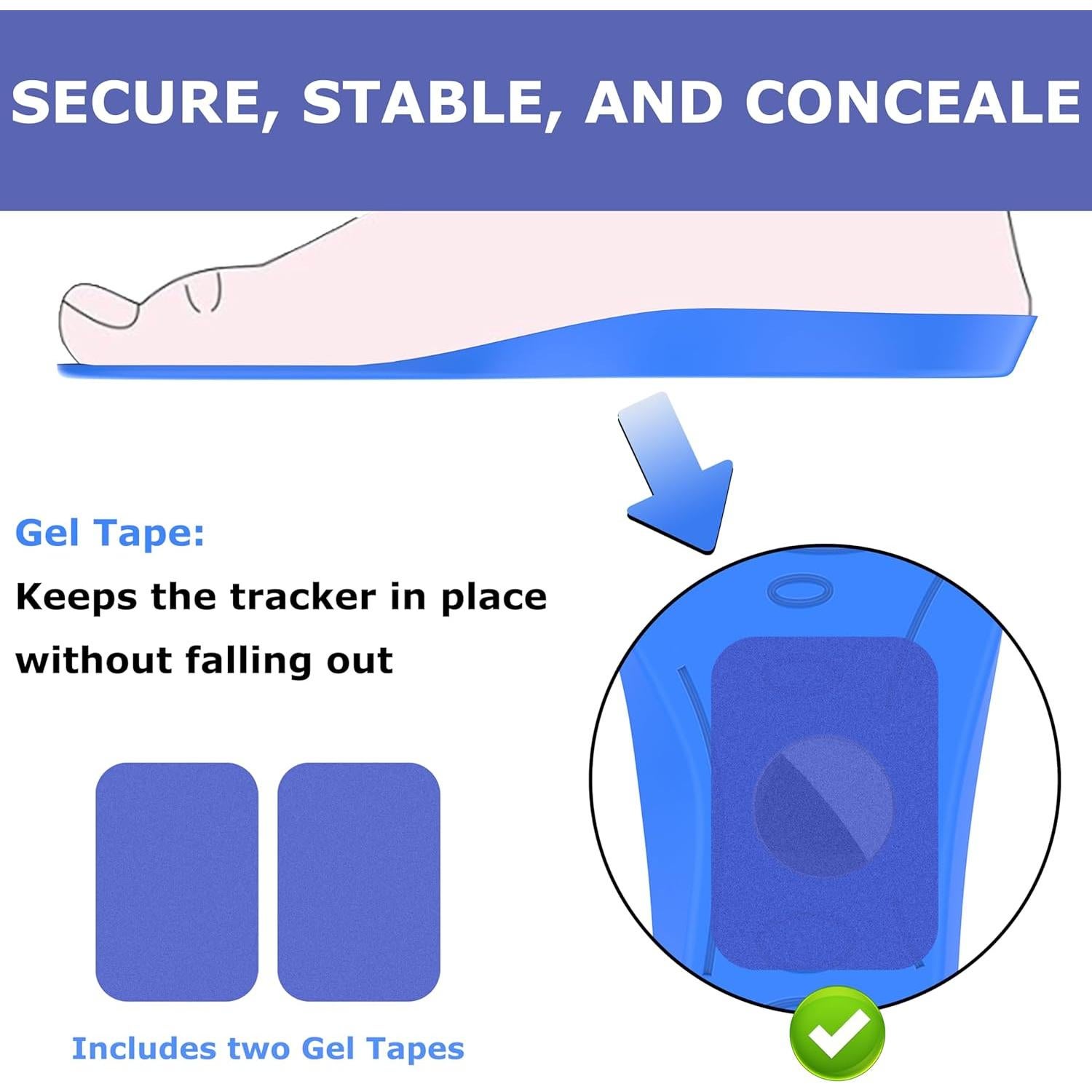 Plantillas para AirTag Tasege - Inserto para Zapatos Niños 155-170mm