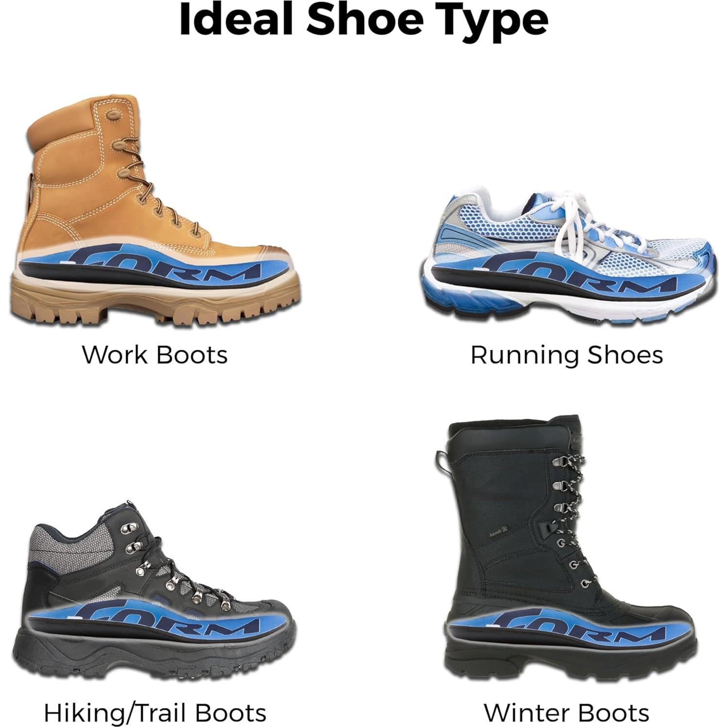 Plantillas de Soporte Máximo FORM para Fascitis Plantar - Unisex