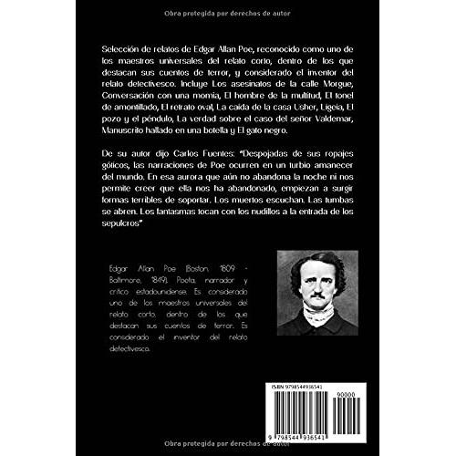 Historias alucinantes: EDGAR ALLAN POE (Ilustrado): Volumen 1: El gato negro y otros relatos (Spanish Edition)