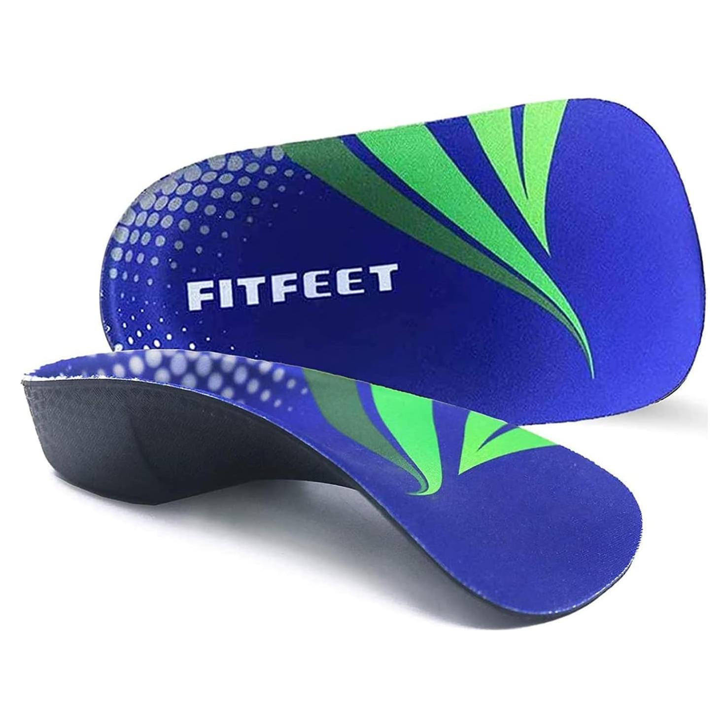 Plantillas Ortopédicas RooRuns FitFeet 3/4 Soporte Alto Arco