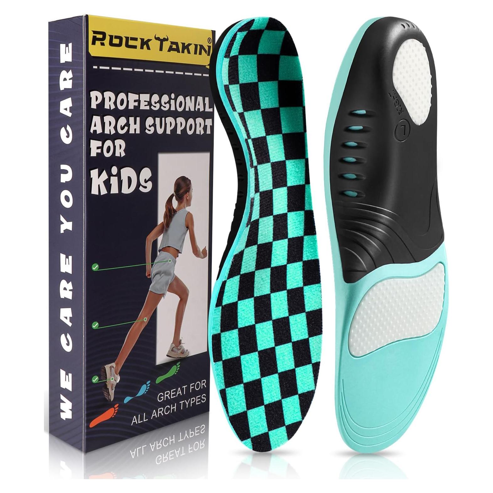 Plantillas Ortopédicas ROCKTAKIN para Niños - Soporte Arco Alto