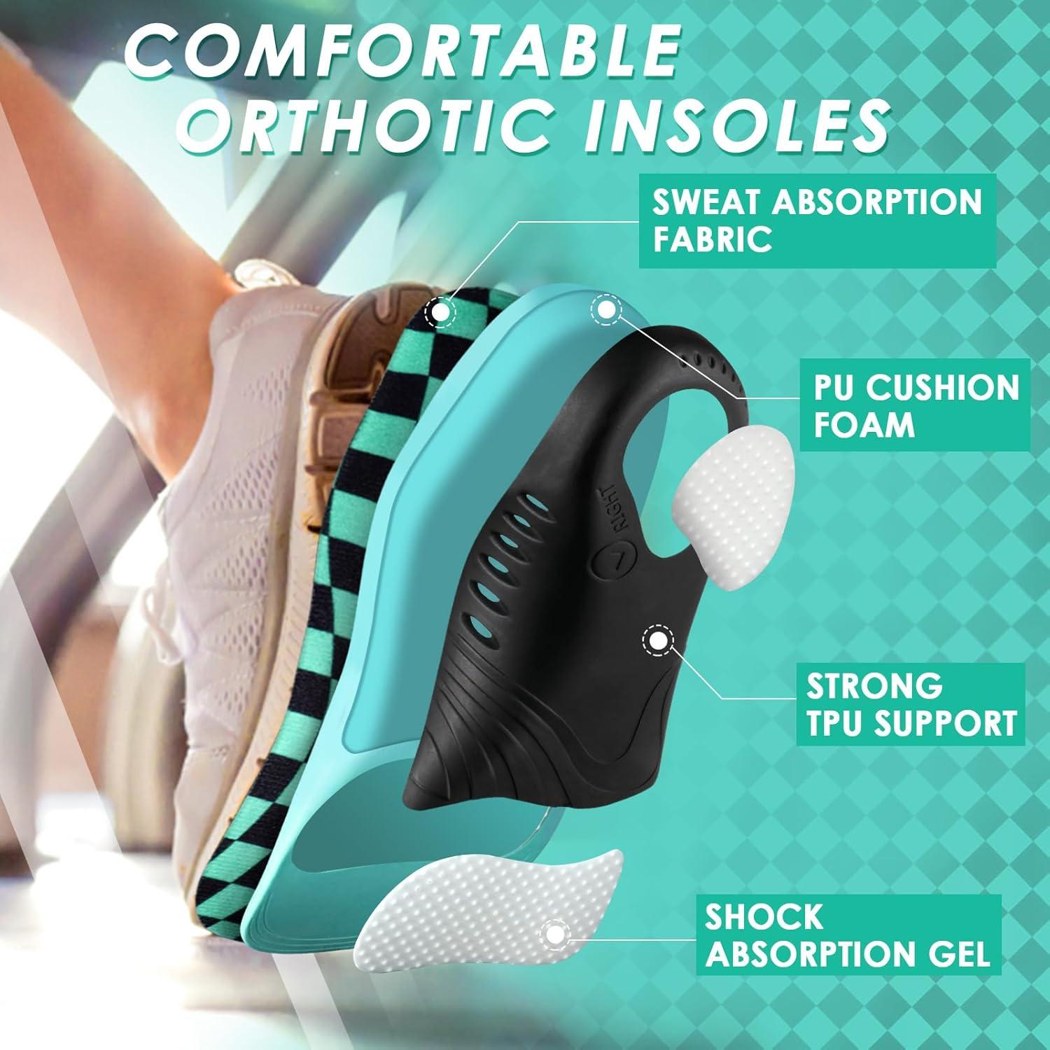 Plantillas Ortopédicas ROCKTAKIN para Niños - Soporte Arco Alto