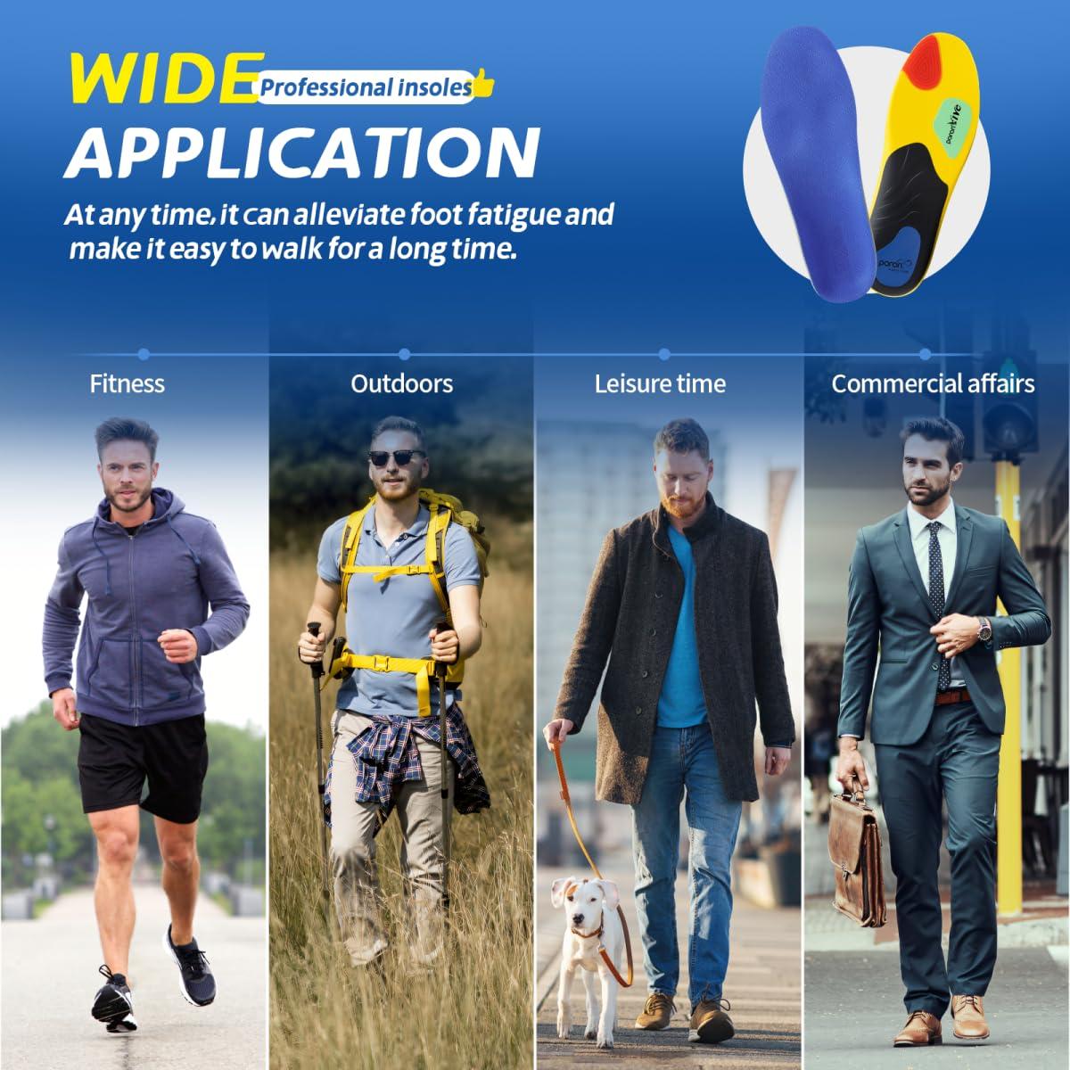 Plantillas Ortopédicas TANSTC para Mujeres Alivio Fascitis Plantar