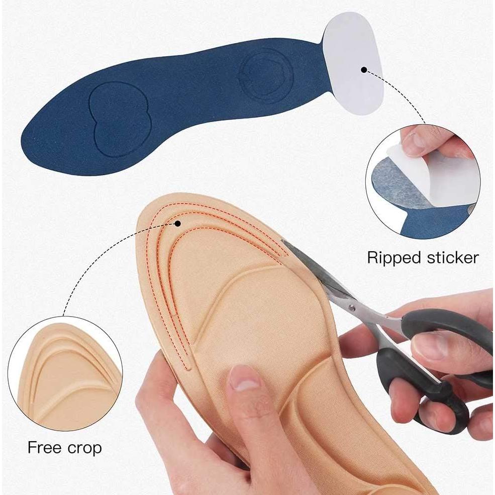 Plantillas de Espuma XIANEWS para Tacones Altos - Alivio Dolor Pie