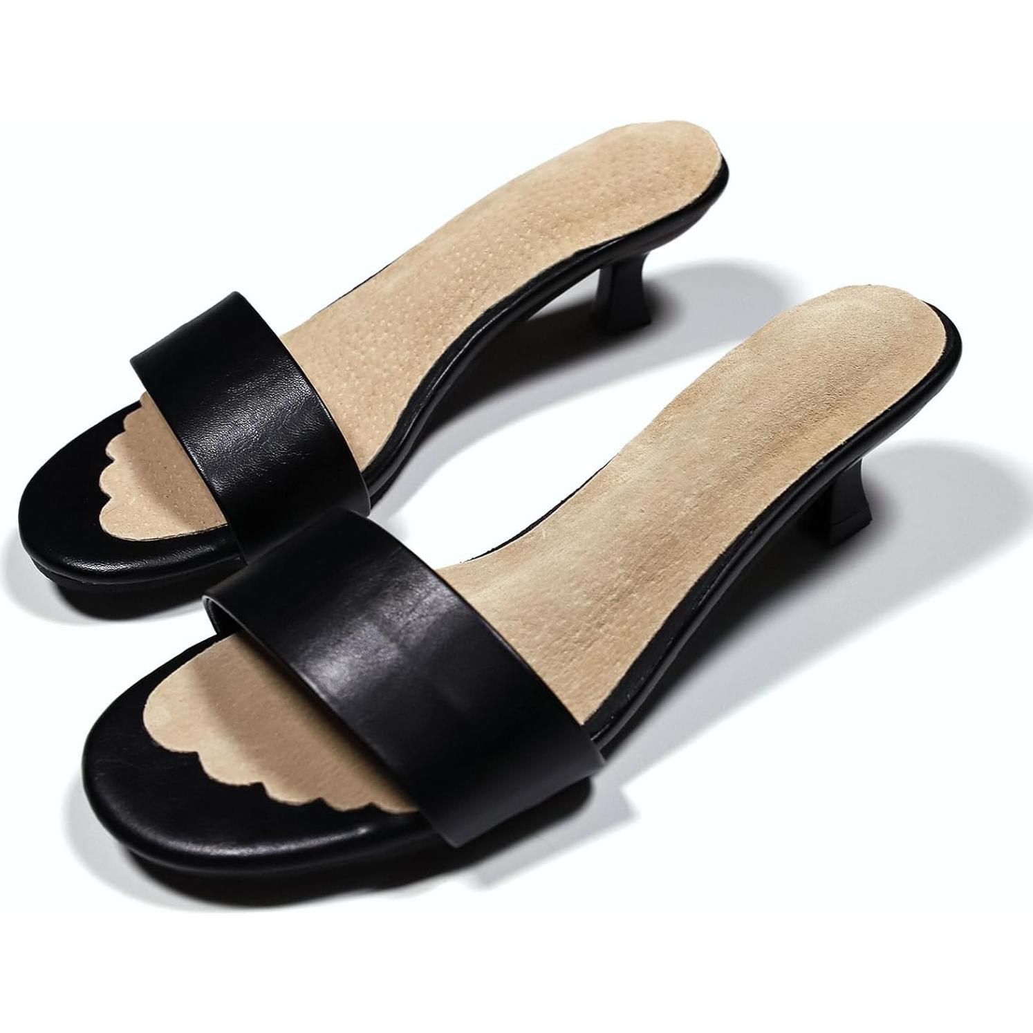 Insertos Antideslizantes de Piel de Cerdo LanJe para Tacones