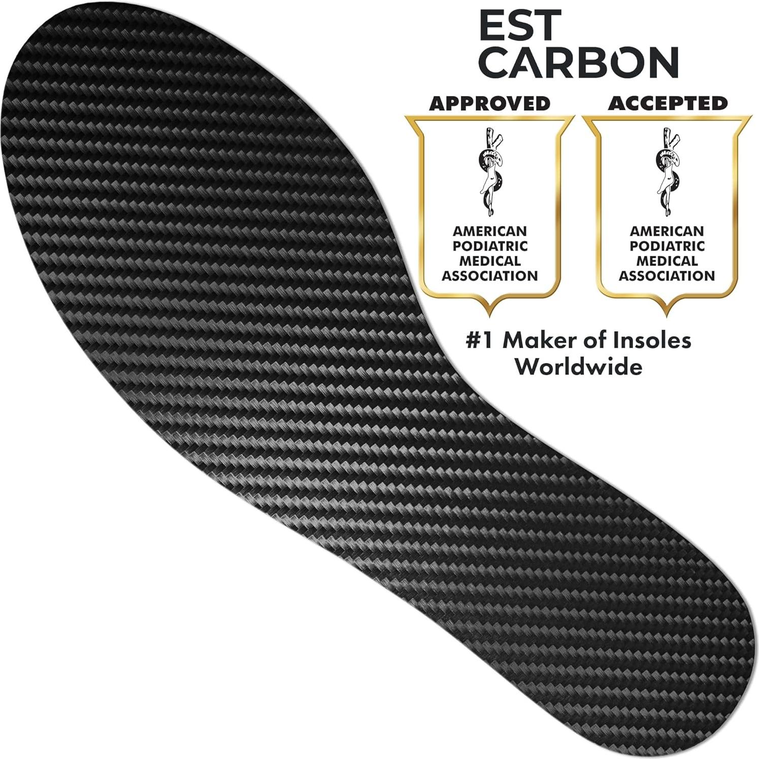 Plantilla ortopédica unisex Erismet OÜ de fibra de carbono 1 pc