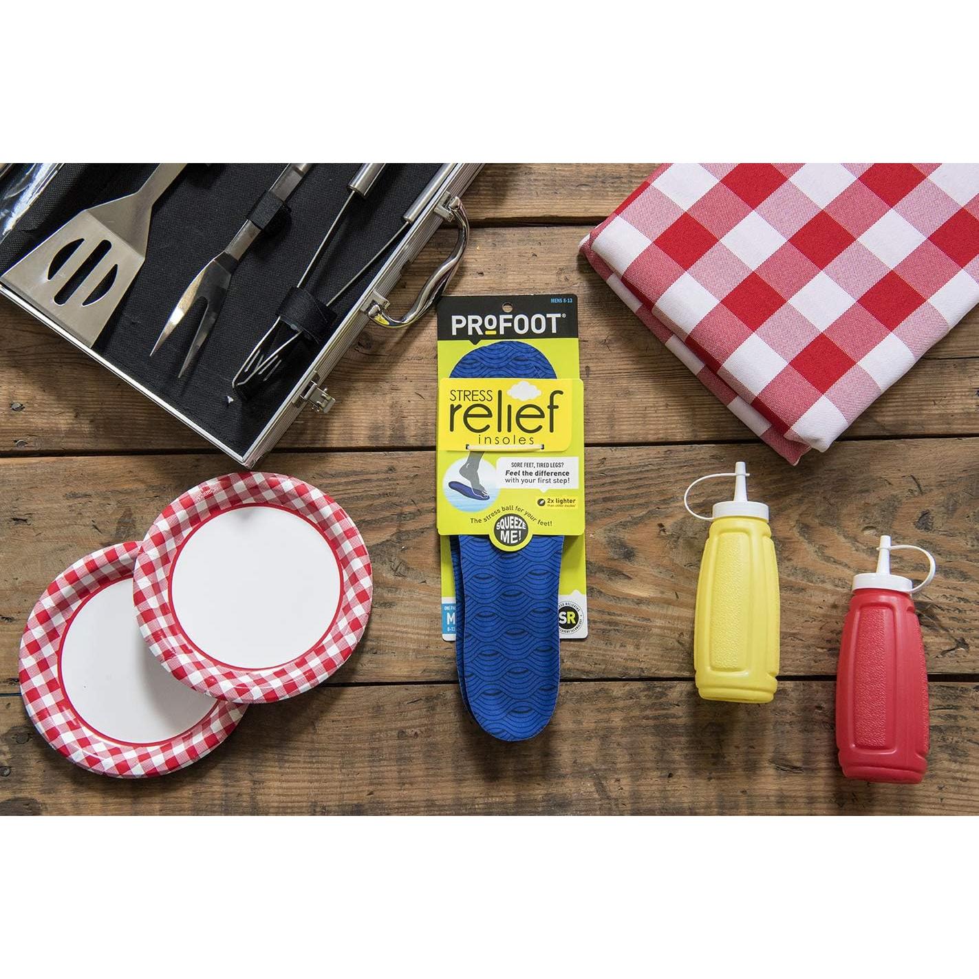 Plantillas Alivio Estrés Profoot Hombre 8-13, 1 Par