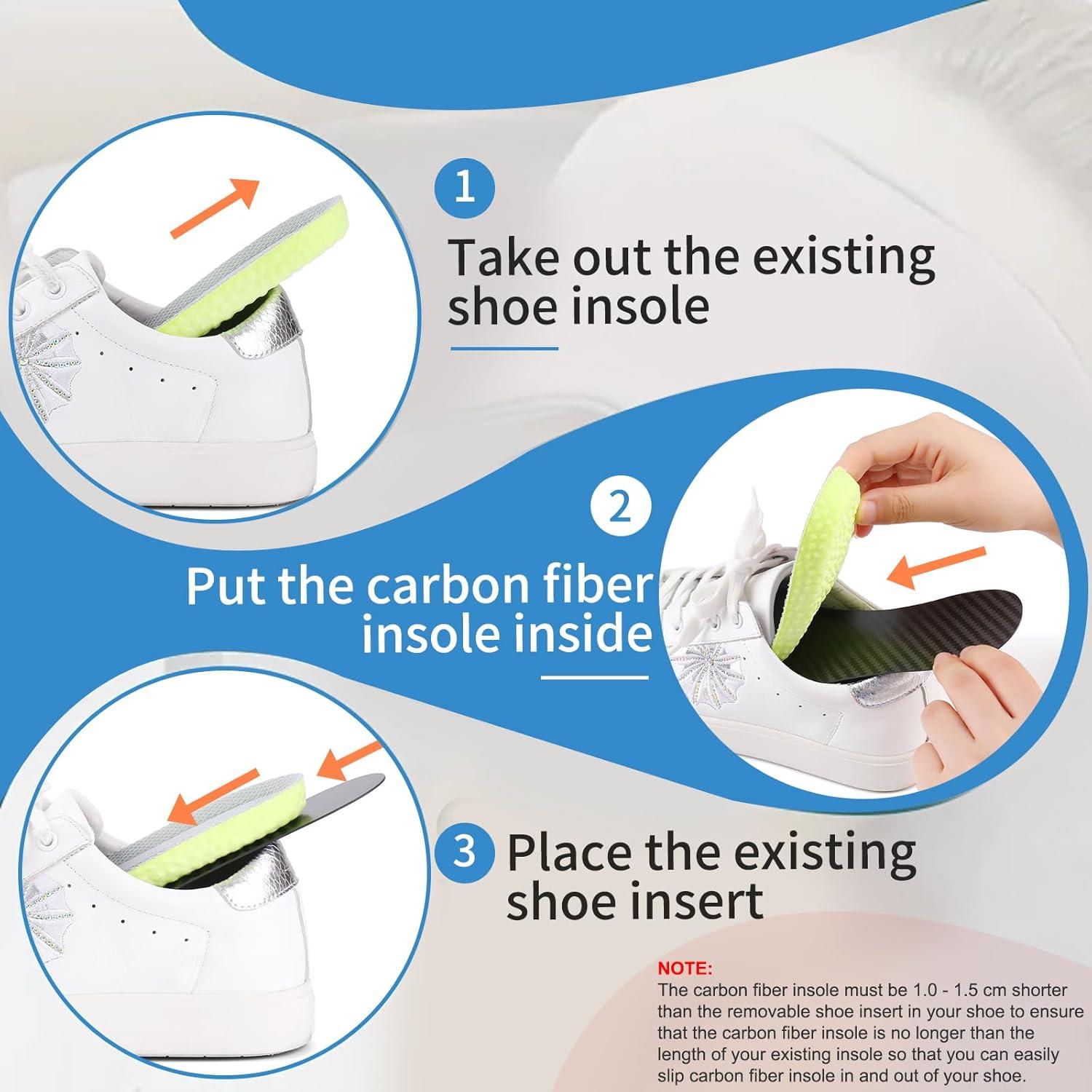 Plantilla Rígida de Fibra de Carbono Shuyan Jiao Talla 9/10