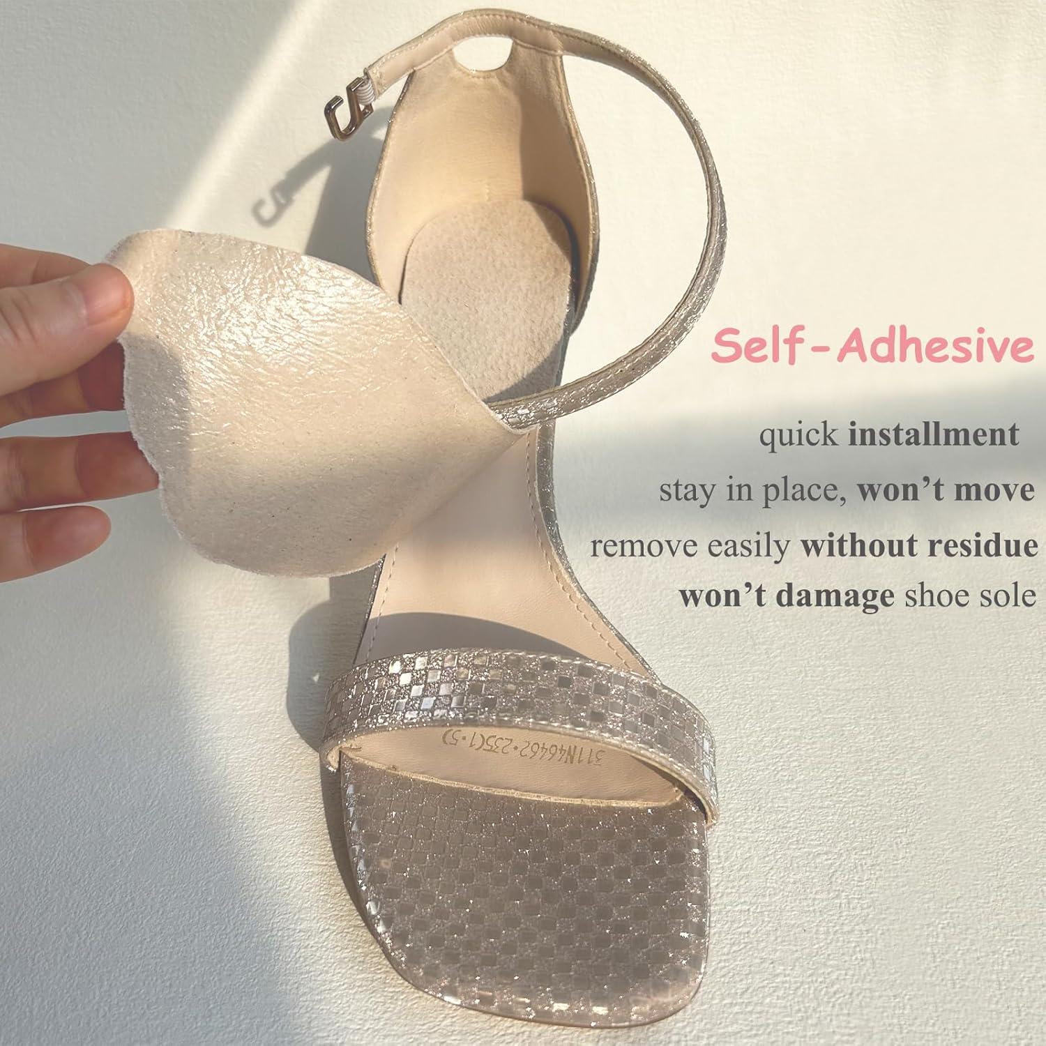 Inserciones Antideslizantes de Piel de Cerdo Marnunu 3/4 para Tacones