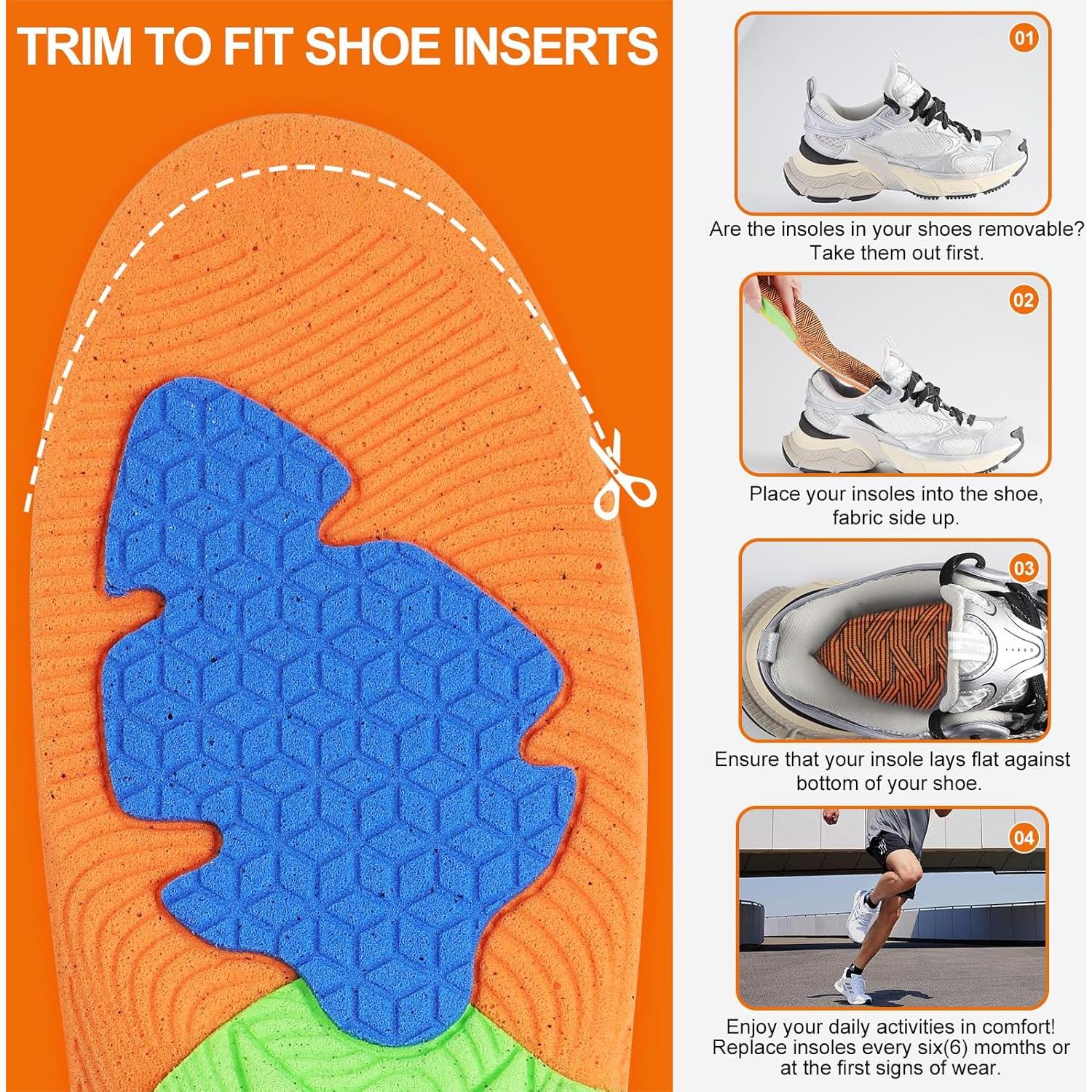 Plantillas ortopédicas Liktadr para fascitis plantar - Soporte arco