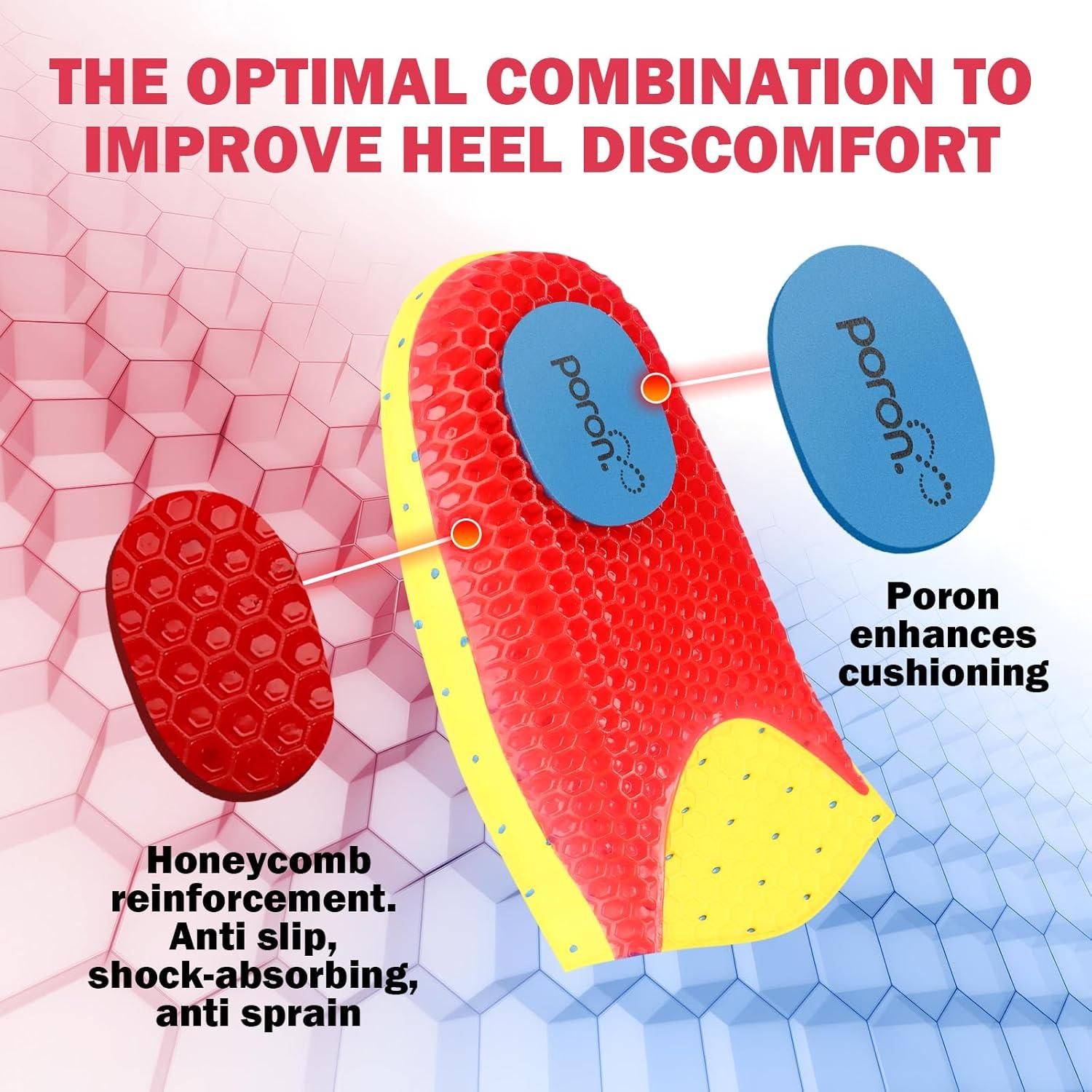 Plantillas de Soporte Pesado DARLIS para Alivio del Dolor 99.79 kg