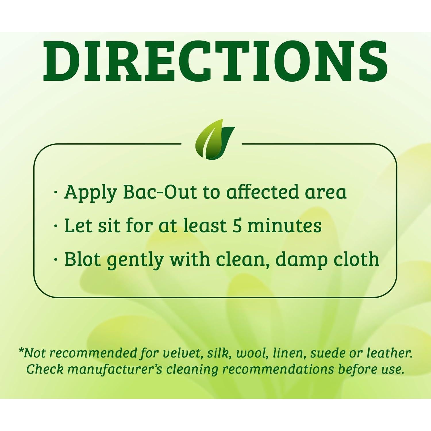 Biokleen Bac-Out 128 Oz Eliminador de Manchas y Olores Ecológico