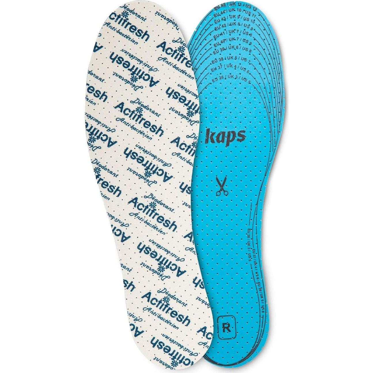 6 Pares de Plantillas Kaps Actifresh, Ajustables y Cómodas