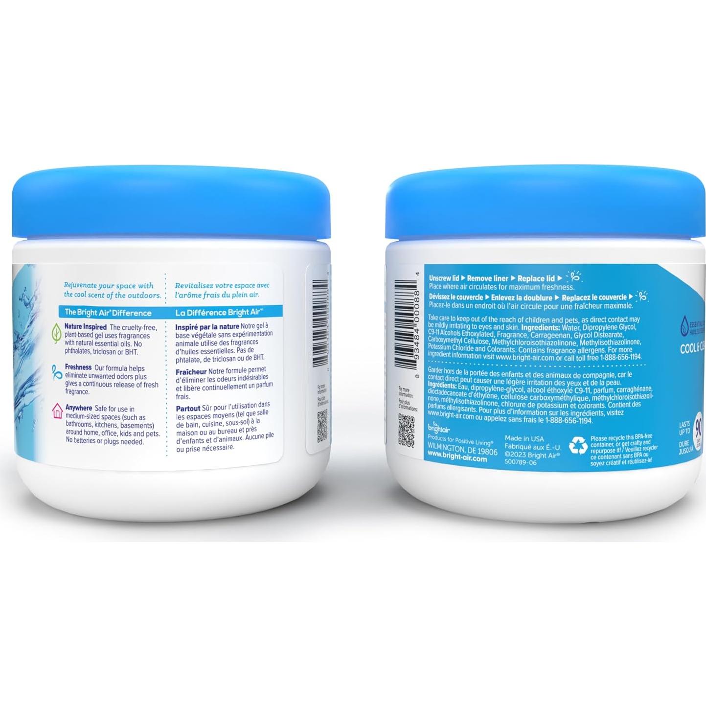 Ambientador Bright Air 396g Super Eliminador de Olores Fresco