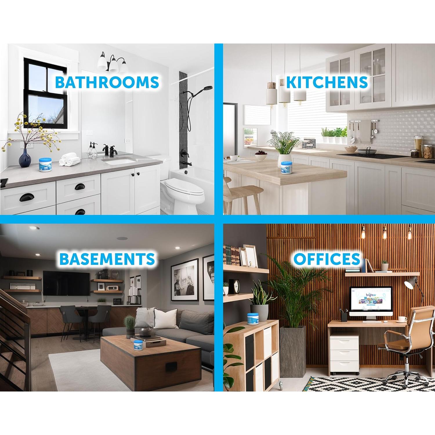 Ambientador Bright Air 396g Super Eliminador de Olores Fresco