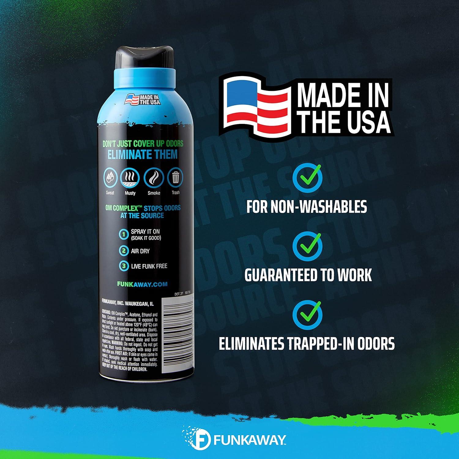 FunkAway Spray Eliminador de Olores 3 Pack 226.8 ml