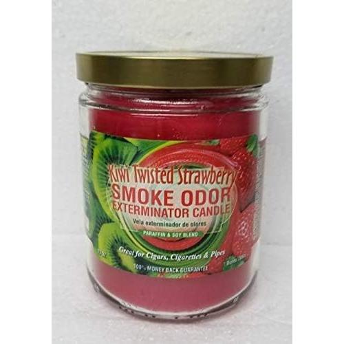 Juego de 3 Velas Exterminador de Olores a Humo 368 g Kiwi Fresa