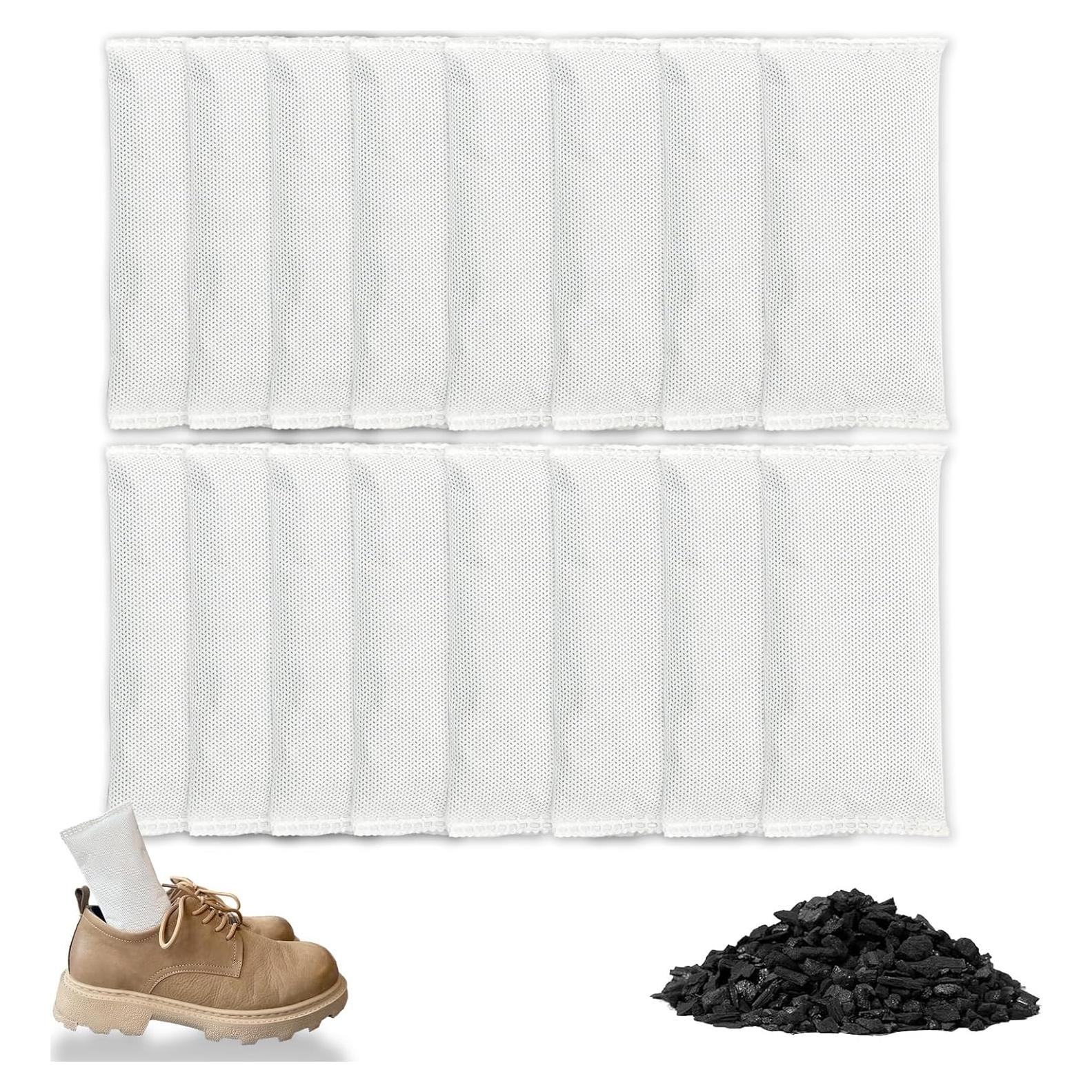 Paquete de 16 bolsas desodorantes KaiCarnte 50g carbón activado