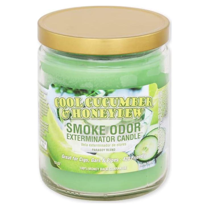 Vela Exterminadora de Olores a Humo 368g Pepino y Melón