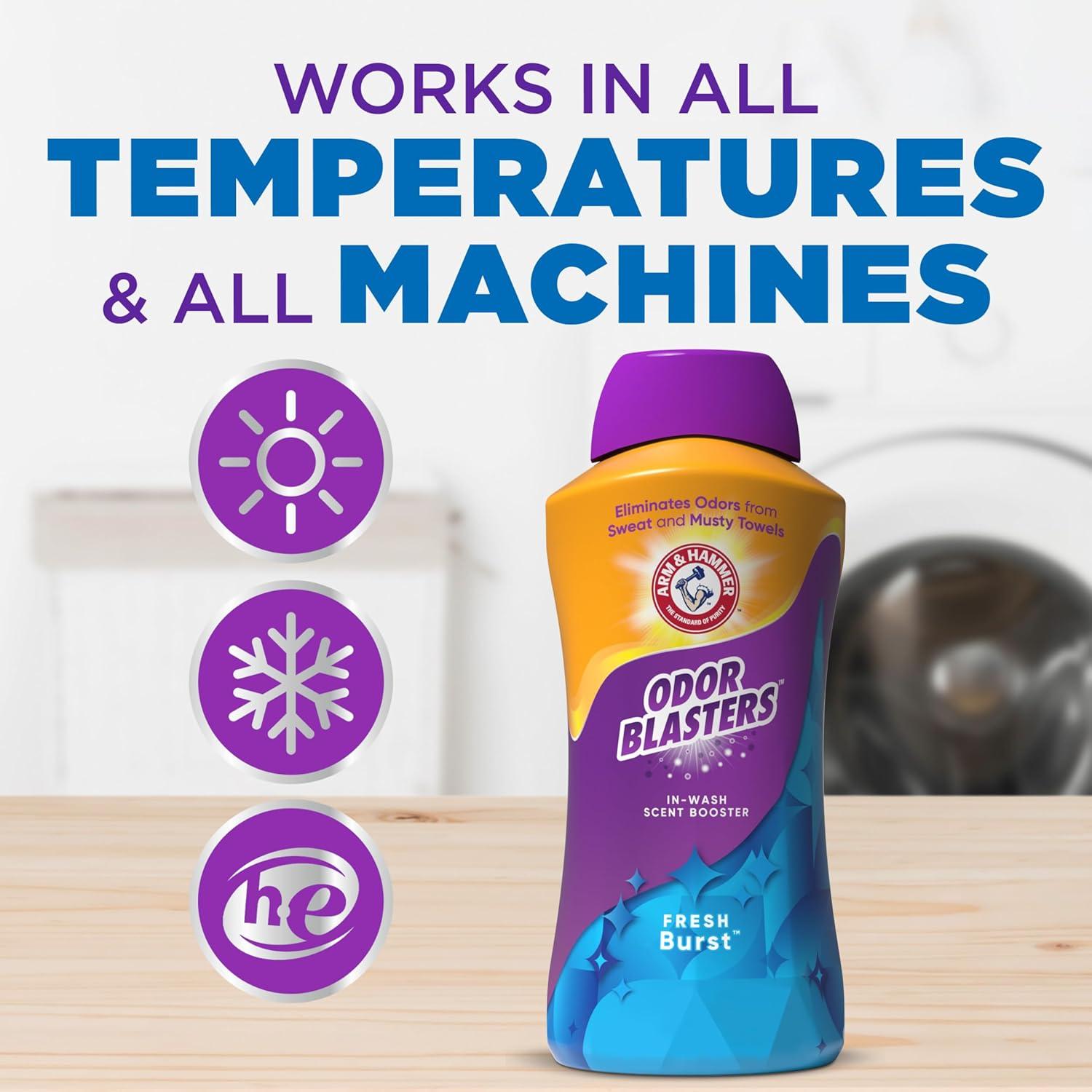 Aumentador de Fragancia para Lavado ARM & HAMMER 1270 g Estallido Fresco