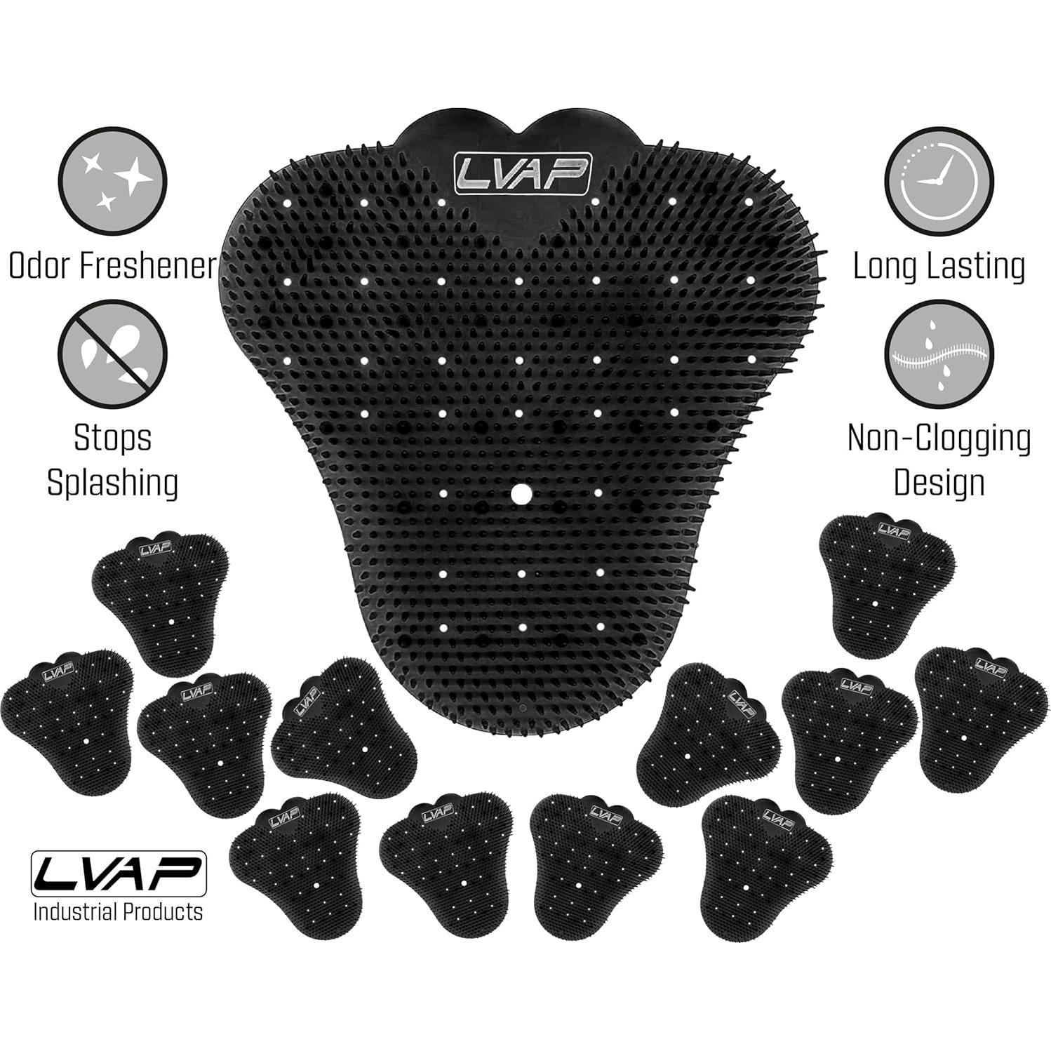 Desodorante de Pantalla de Orinal LVAP AntiSplash - Paquete de 12