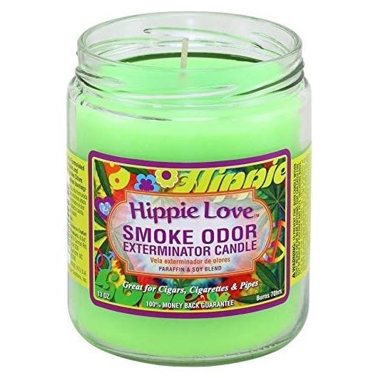Vela Exterminador de Olores a Humo 368g Amor Hippie