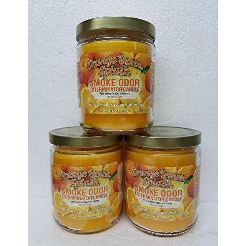 Vela Exterminadora de Olores 13 oz Naranja Limón Splash