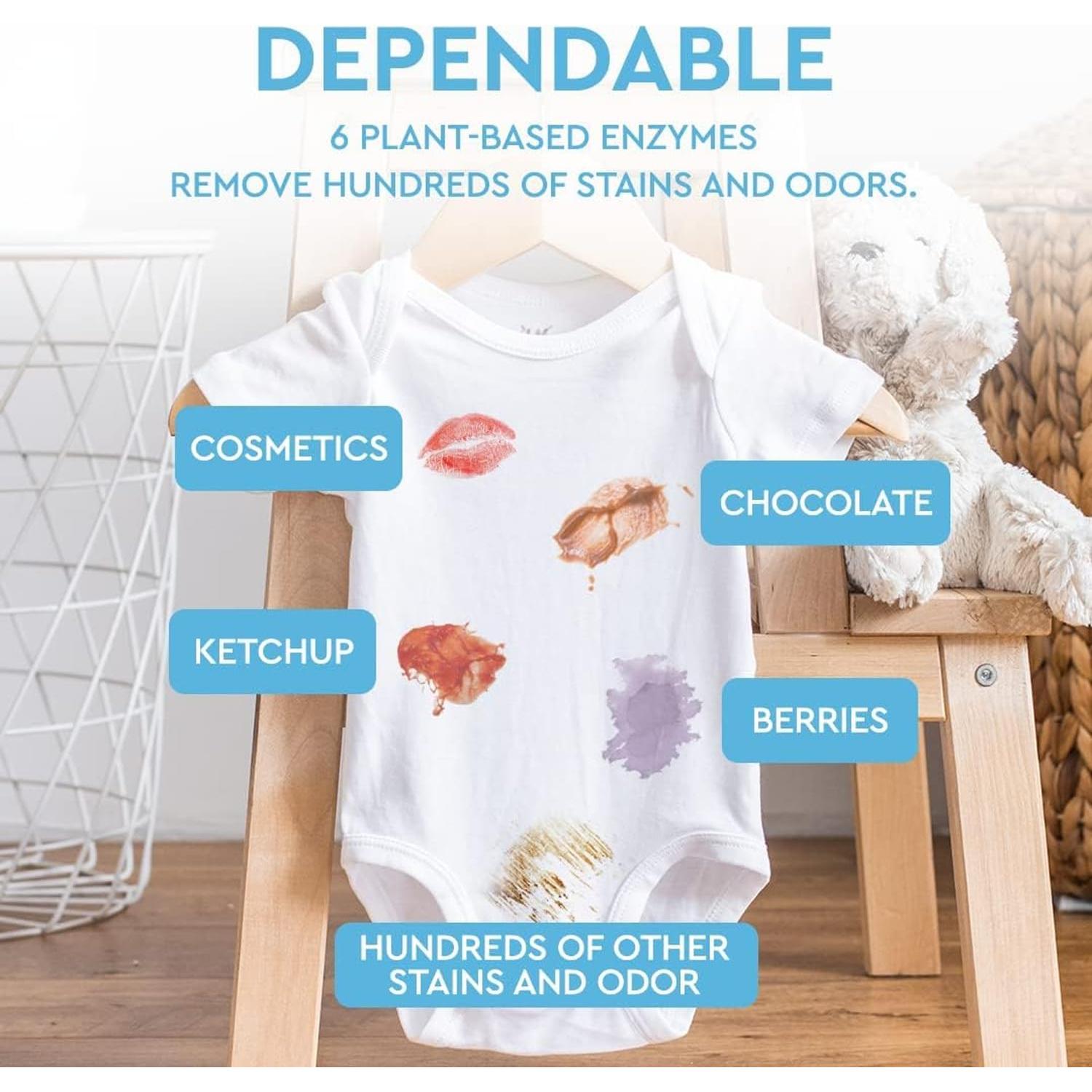 Removedor de Manchas Puracy para Ropa de Bebé 16 oz (0.45 kg)