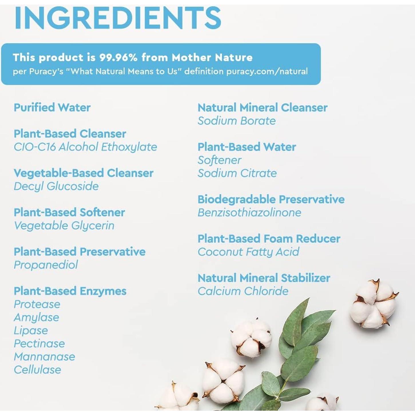 Removedor de Manchas Puracy para Ropa de Bebé 16 oz (0.45 kg)