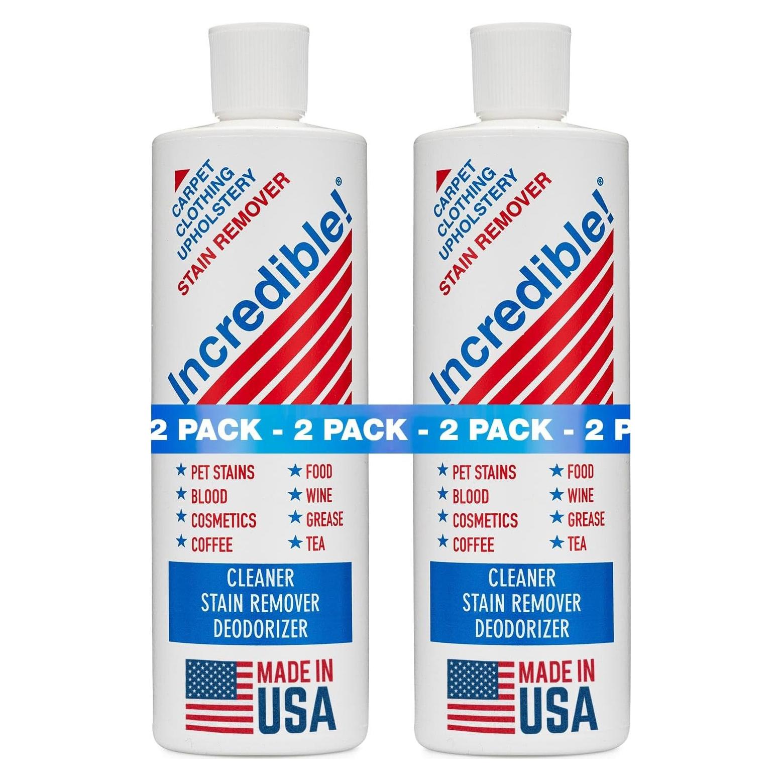 Removedor de Manchas ¡Increíble! 473 ml - Alfombras y Ropa