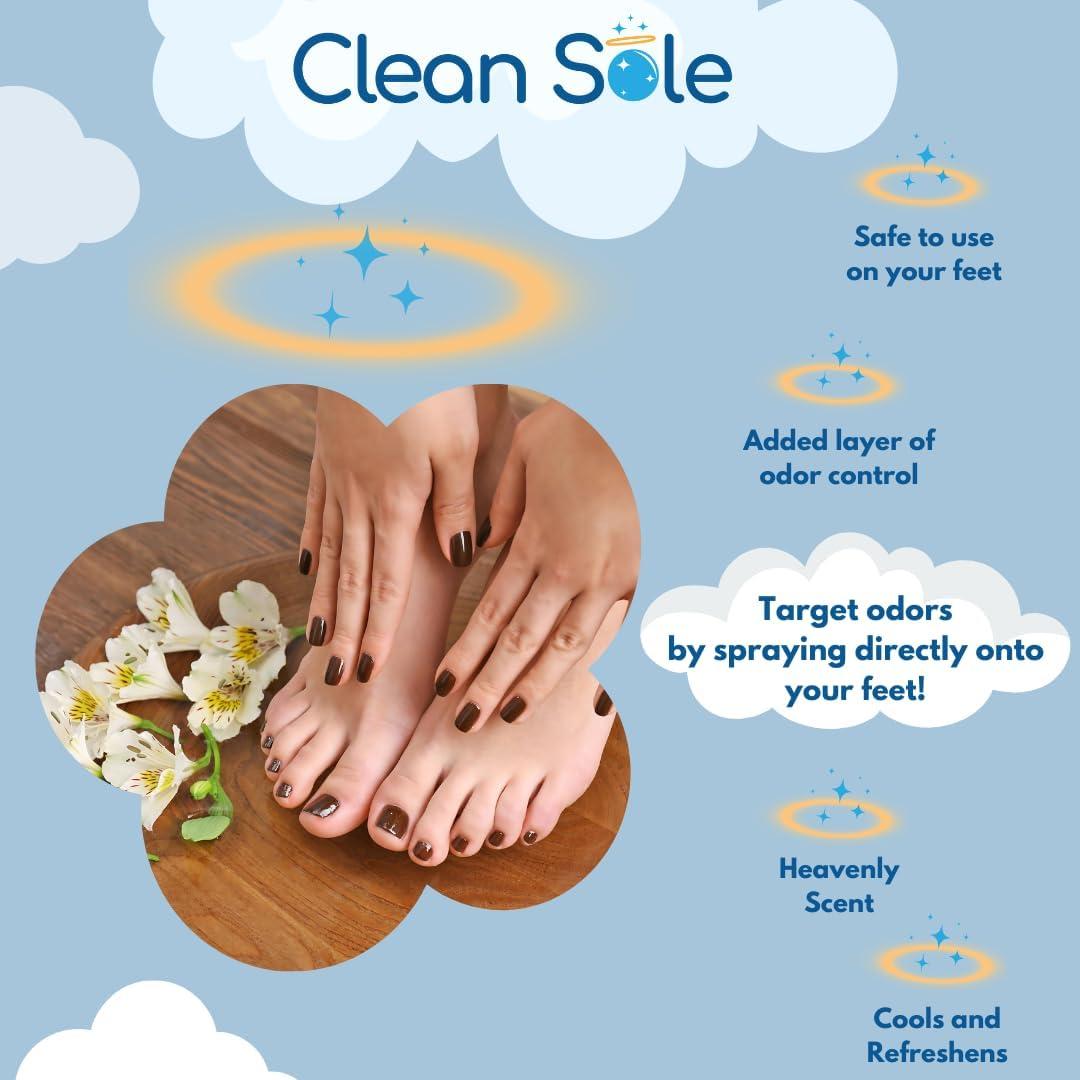 Spray Desodorante Clean Sole para Zapatos y Pies 113g