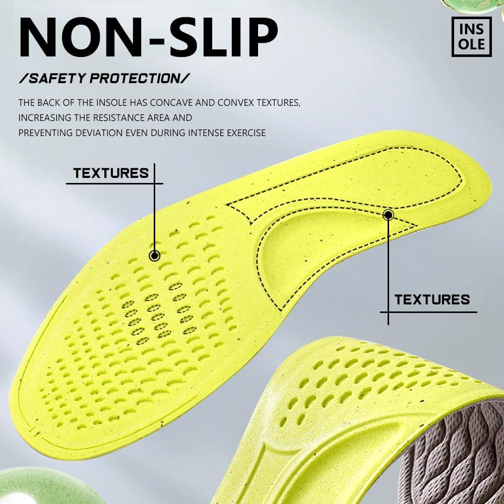 Plantillas Antiodor XINIFOOT para Hombres 8-11, Transpirables