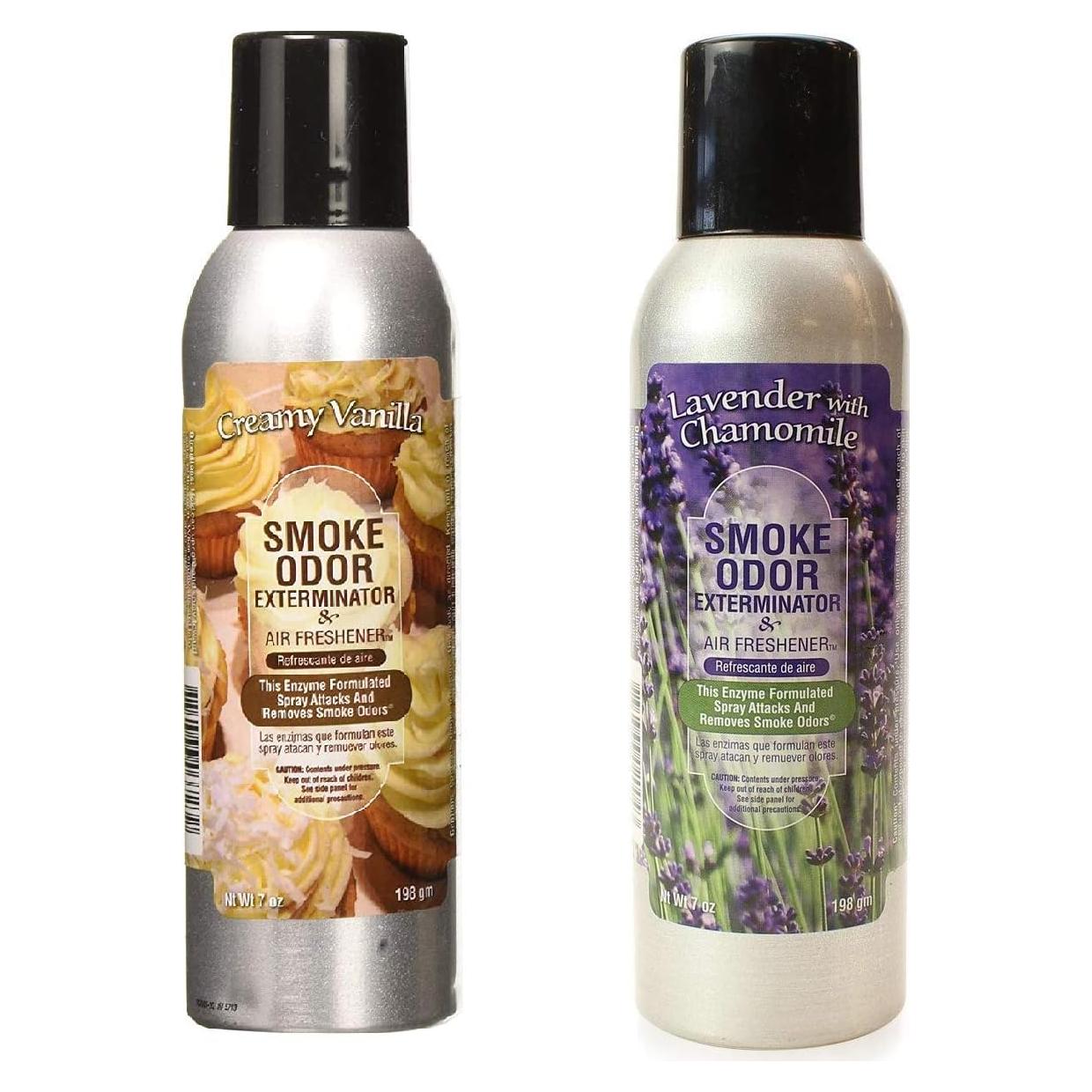 Ambientador Aerosol Vainilla y Lavanda 198g - 2 Paquetes