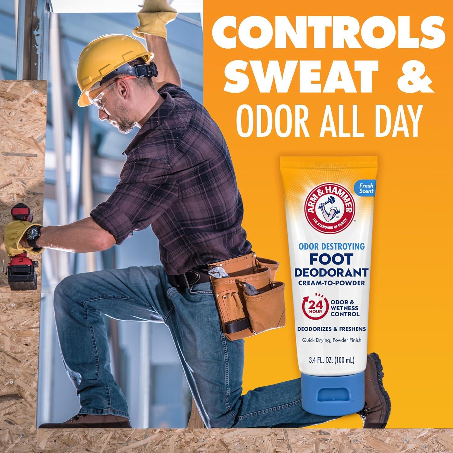 Desodorante para Pies Crema a Polvo Arm & Hammer 100 ml