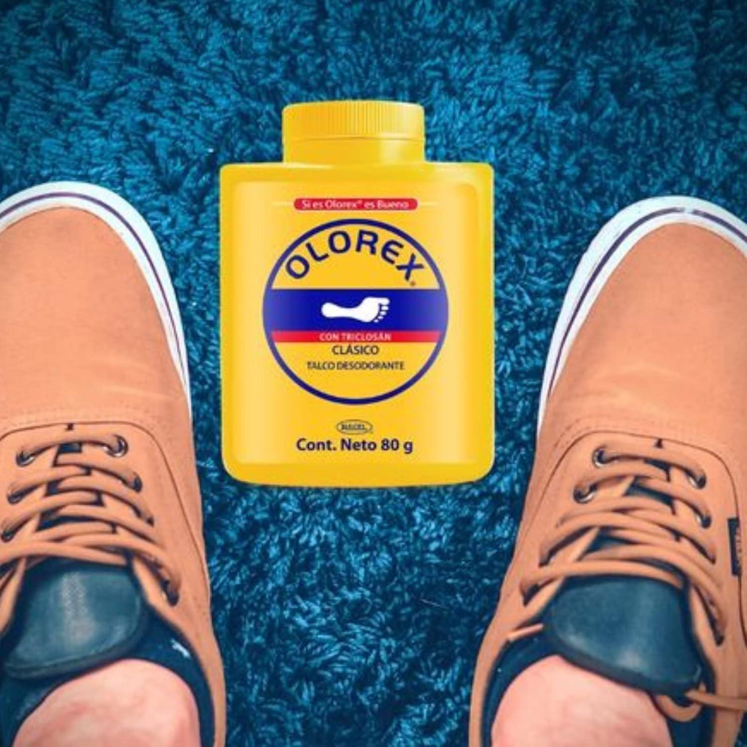 Polvo Desodorante para Pies Olorex 2 Botellas 200g Efecto Duradero