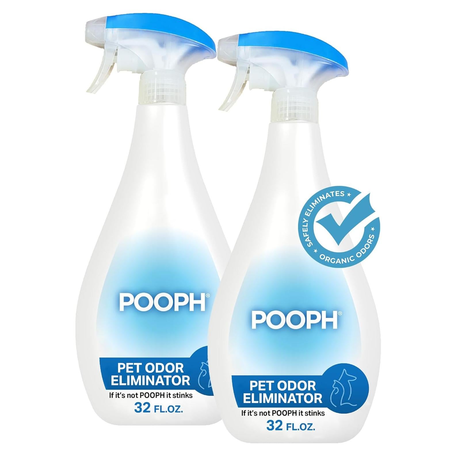 Eliminador de Olores para Mascotas Pooph - Spray 2x32oz