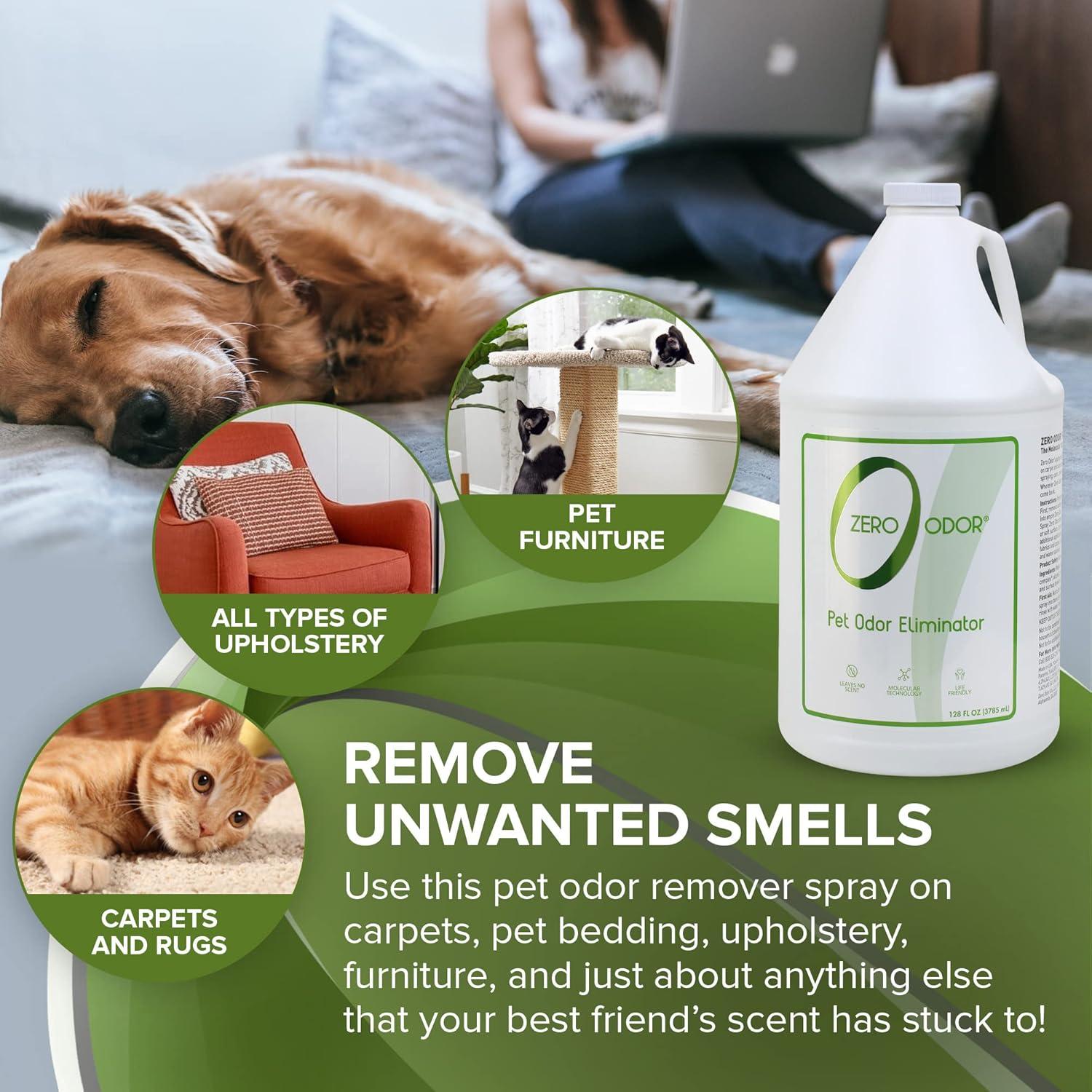 Zero Odor Eliminador de Olores para Mascotas 3.86 kg