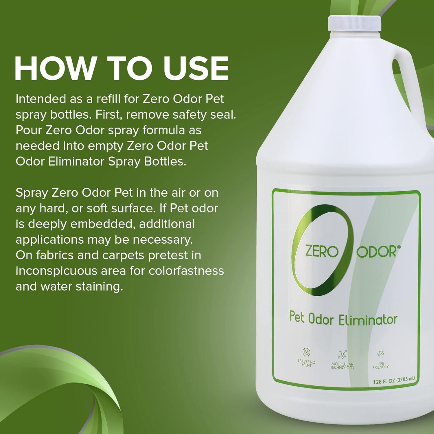 Zero Odor Eliminador de Olores para Mascotas 3.86 kg