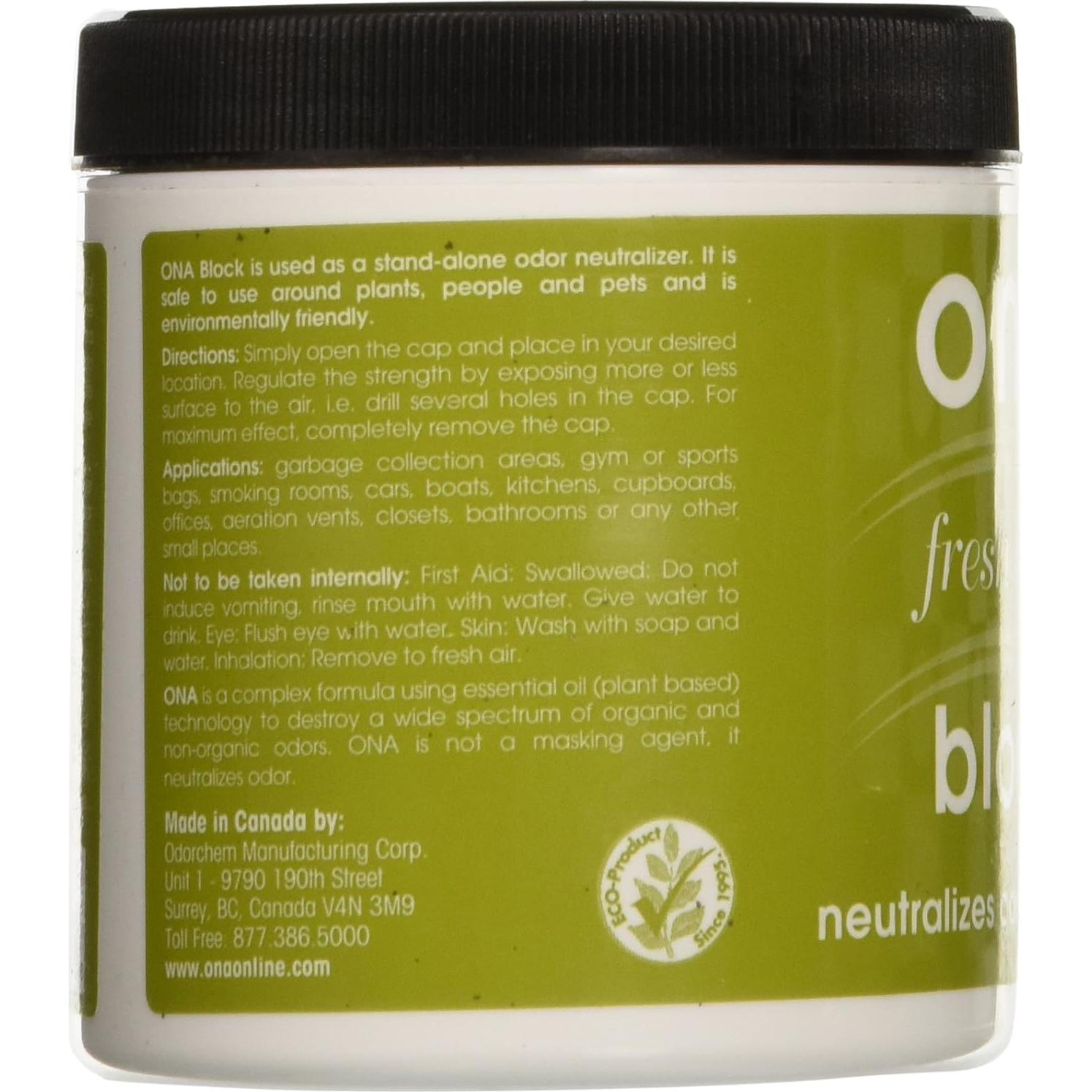 Ambientador Sólido Ona Block Lino Fresco 6 oz - ON10051