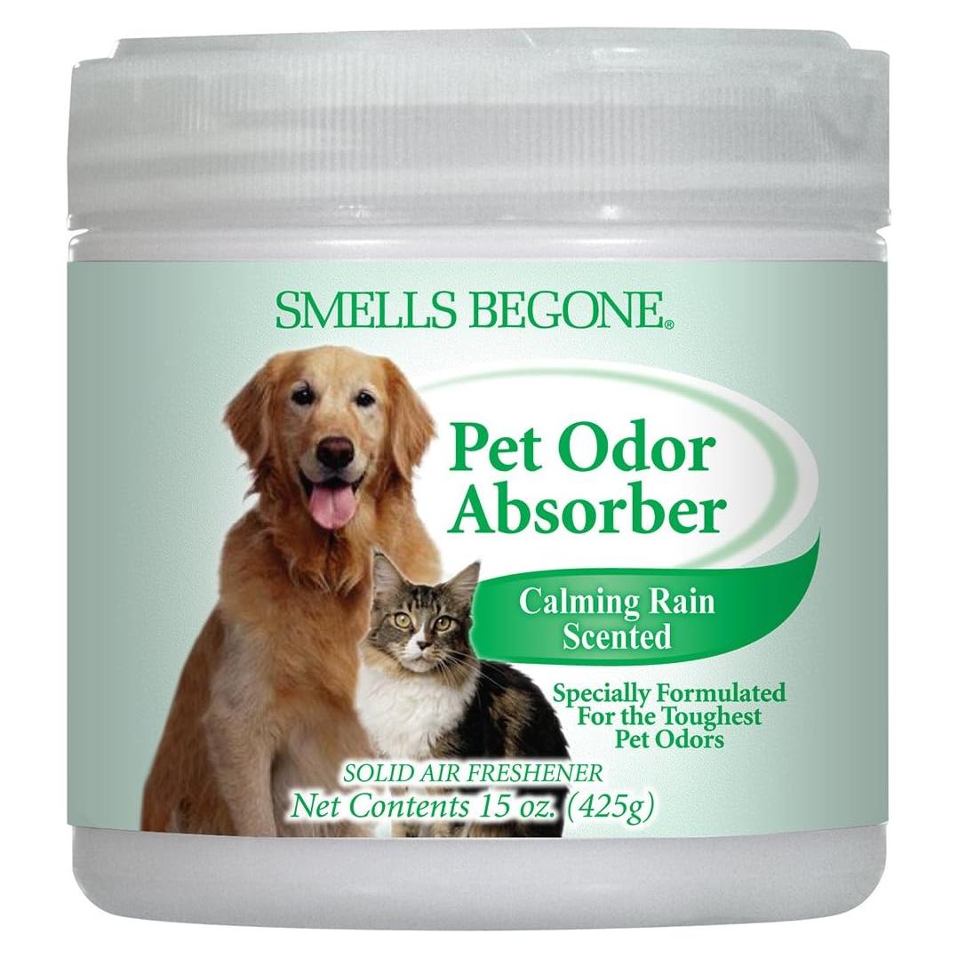 Gel Absorbente de Olores para Mascotas SMELLS BEGONE 425g