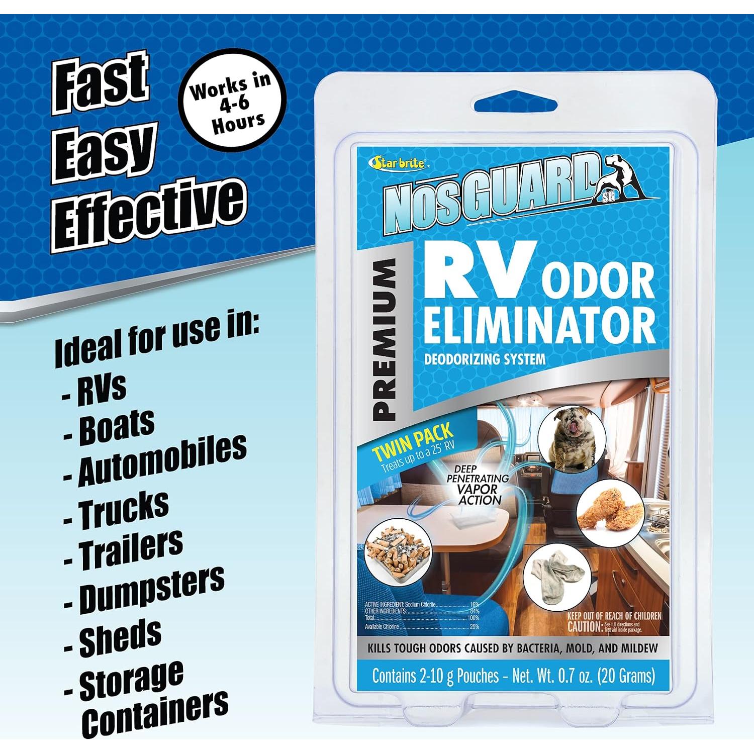 Eliminador de Olores para RV Star Brite 2 Paquetes 10G