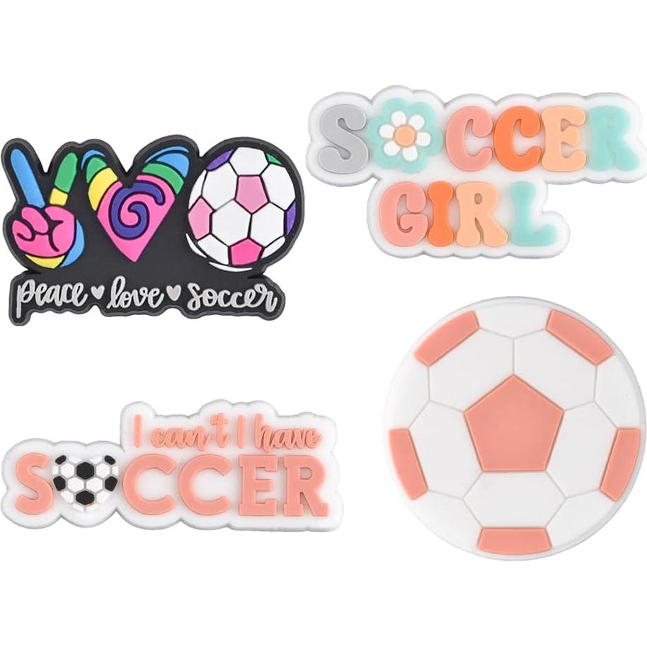 Lote de 100 Encantos de PVC para Zapatos - Decoración Divertida