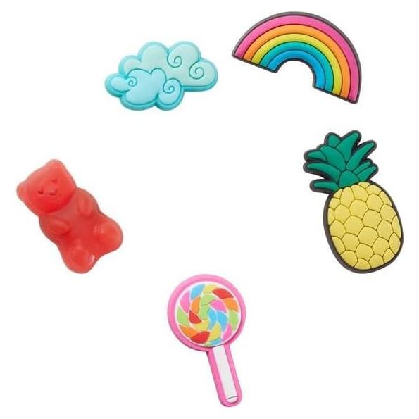 Crocs Jibbitz Encantos para Zapatos - Paquete de 5 Unisex