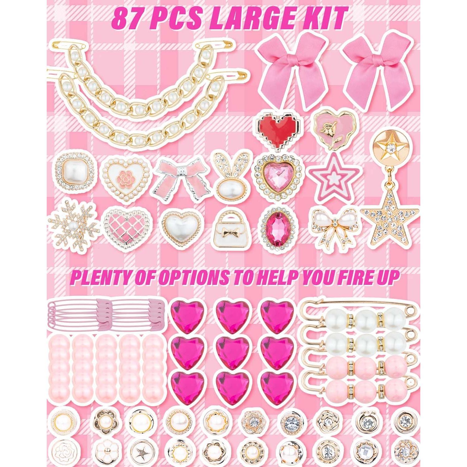 Kit DIY de Encantos para Calcetines DoDoBeads - 87 Piezas