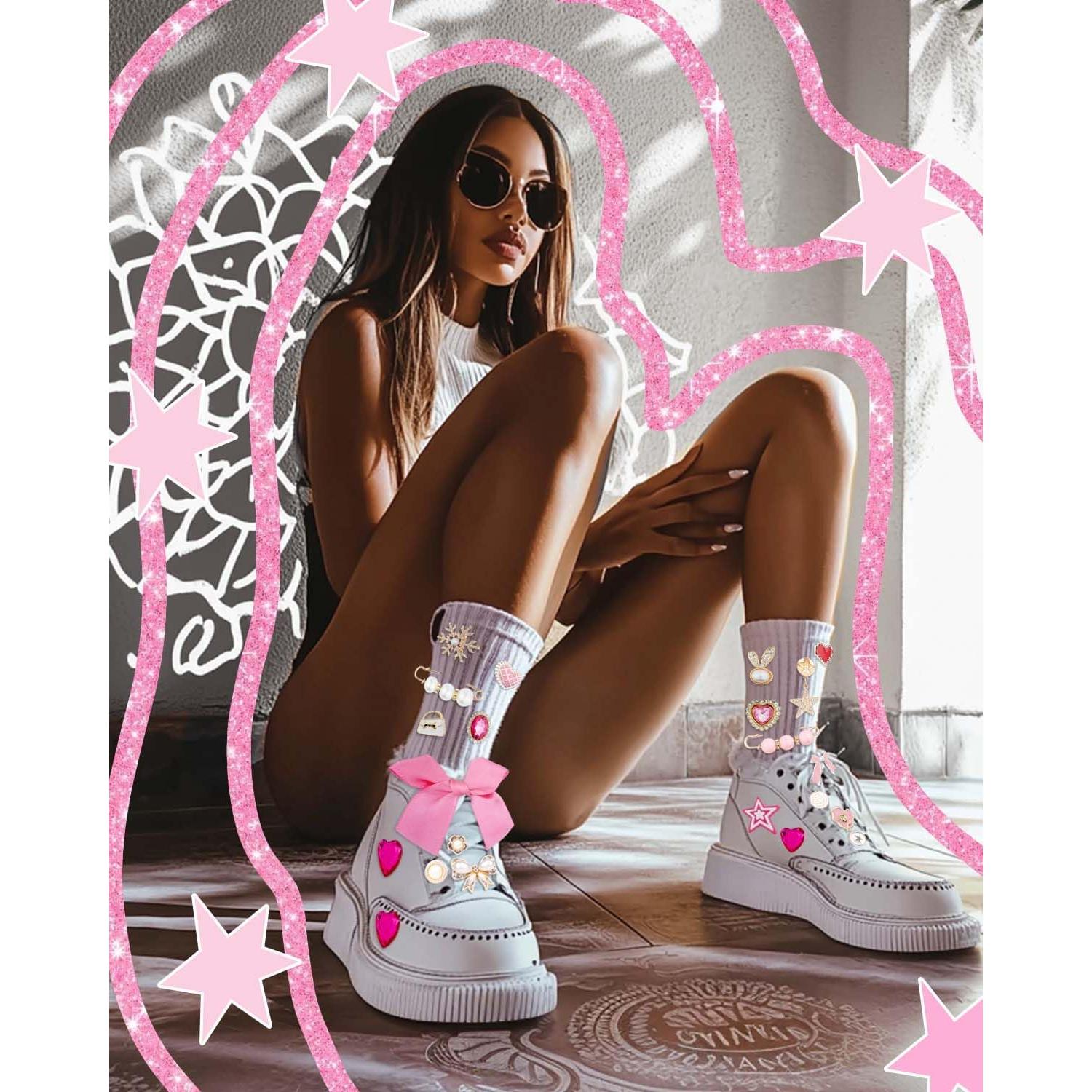 Kit DIY de Encantos para Calcetines DoDoBeads - 87 Piezas