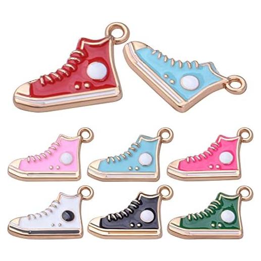 21 Piezas Encantos de Zapatos Jdesun para DIY Joyería