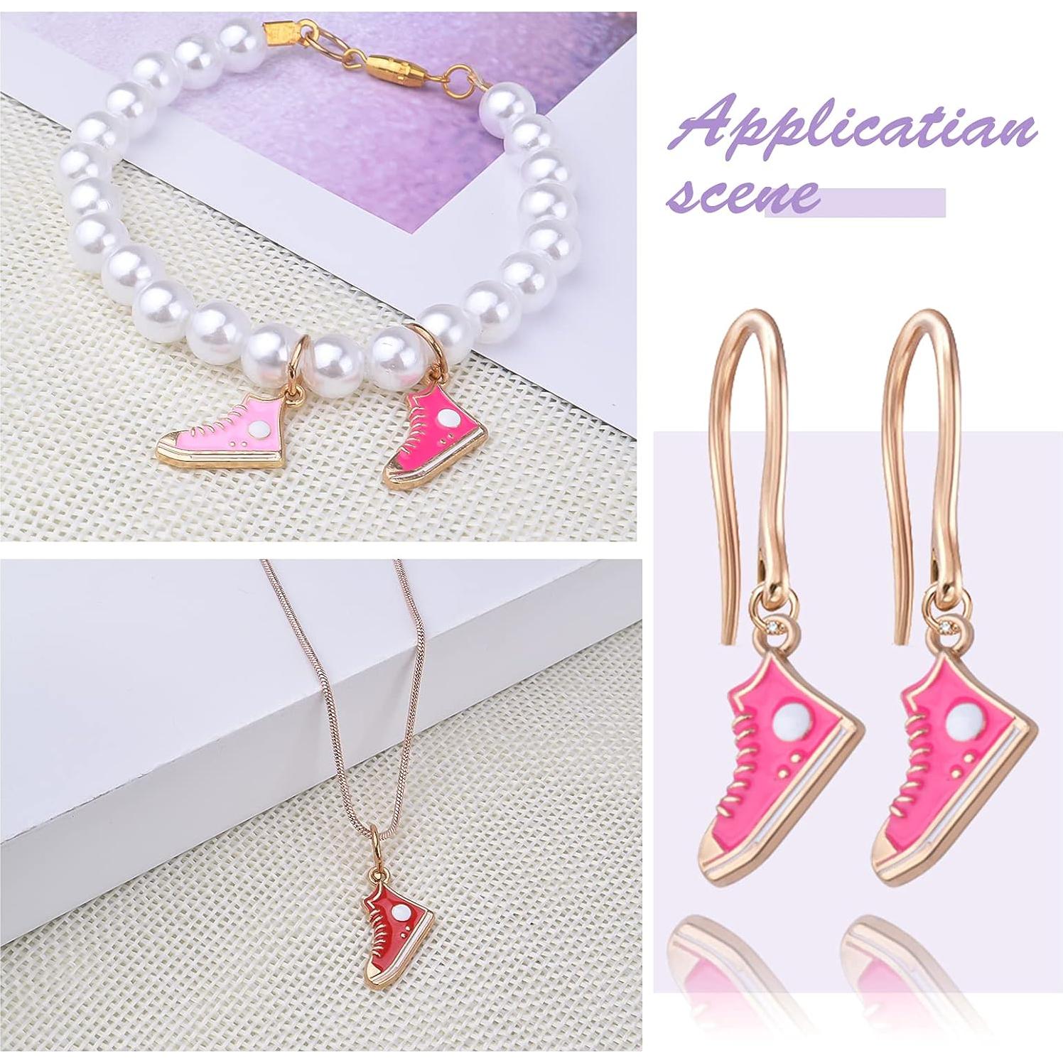 21 Piezas Encantos de Zapatos Jdesun para DIY Joyería