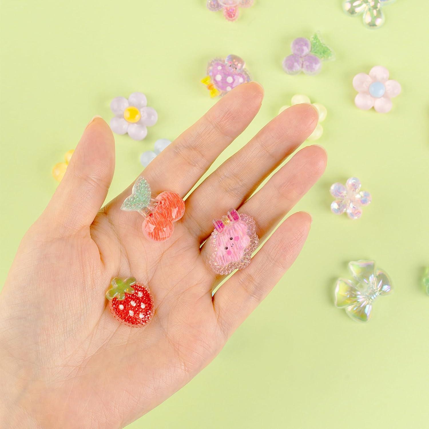 Encantos de Zapato de Cristal Brillante para Mujeres - 20 Piezas